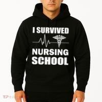 I Survived Nursing School Hoodie thumb 2