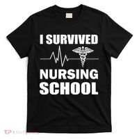 I Survived Nursing School T-Shirt thumb 0