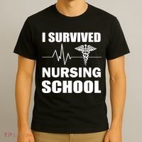 I Survived Nursing School T-Shirt thumb 3