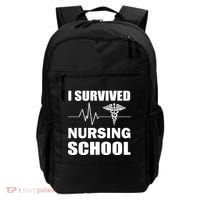 I Survived Nursing School Backpack thumb 0