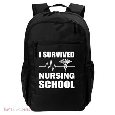 I Survived Nursing School Backpack