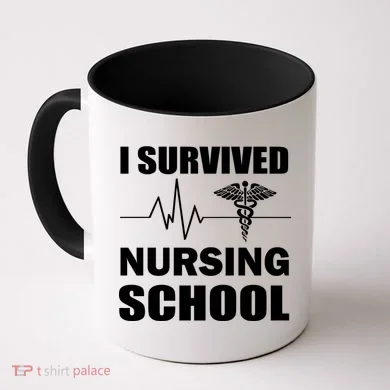 I Survived Nursing School Coffee Mug