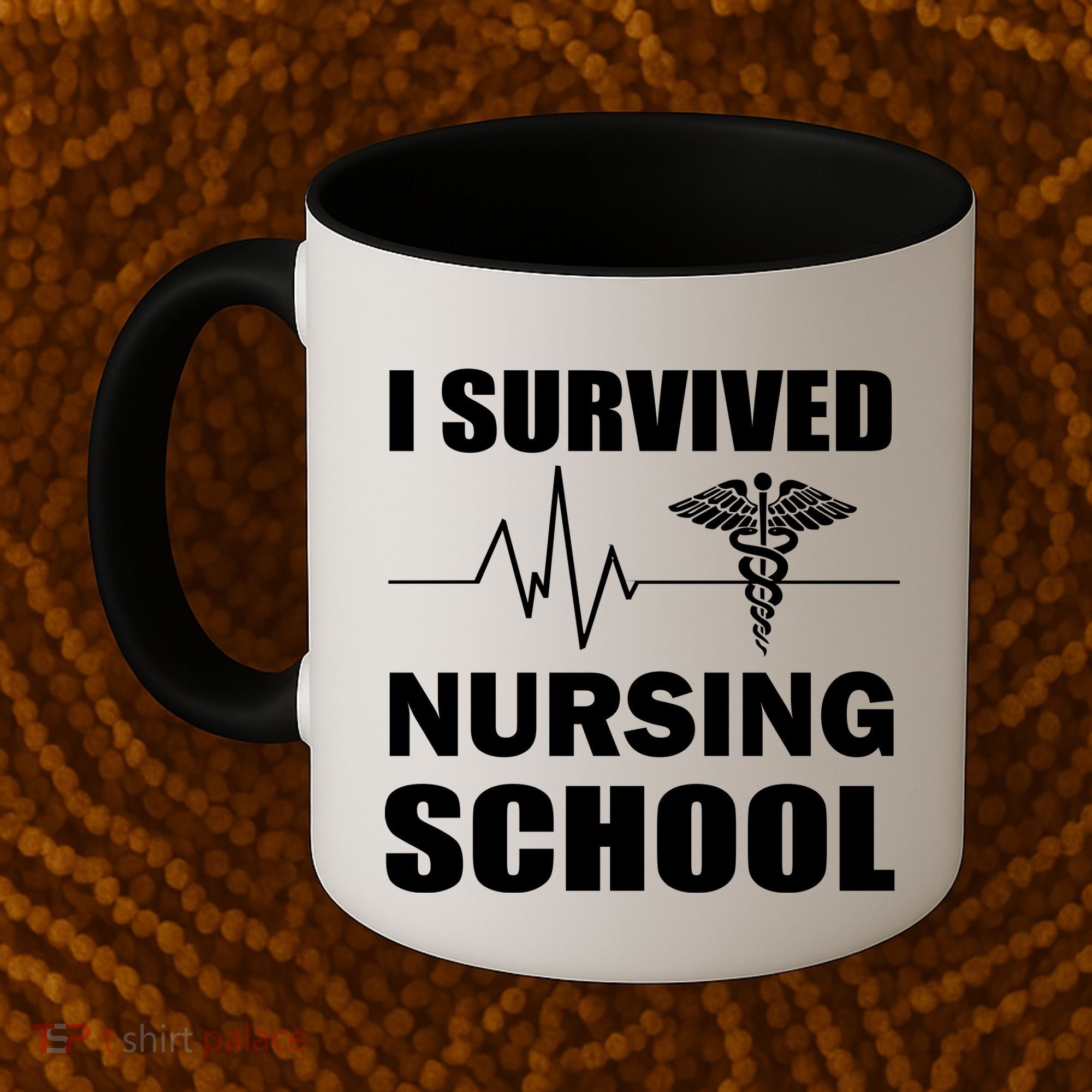 I Survived Nursing School Coffee Mug