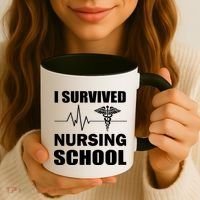 I Survived Nursing School Coffee Mug thumb 3