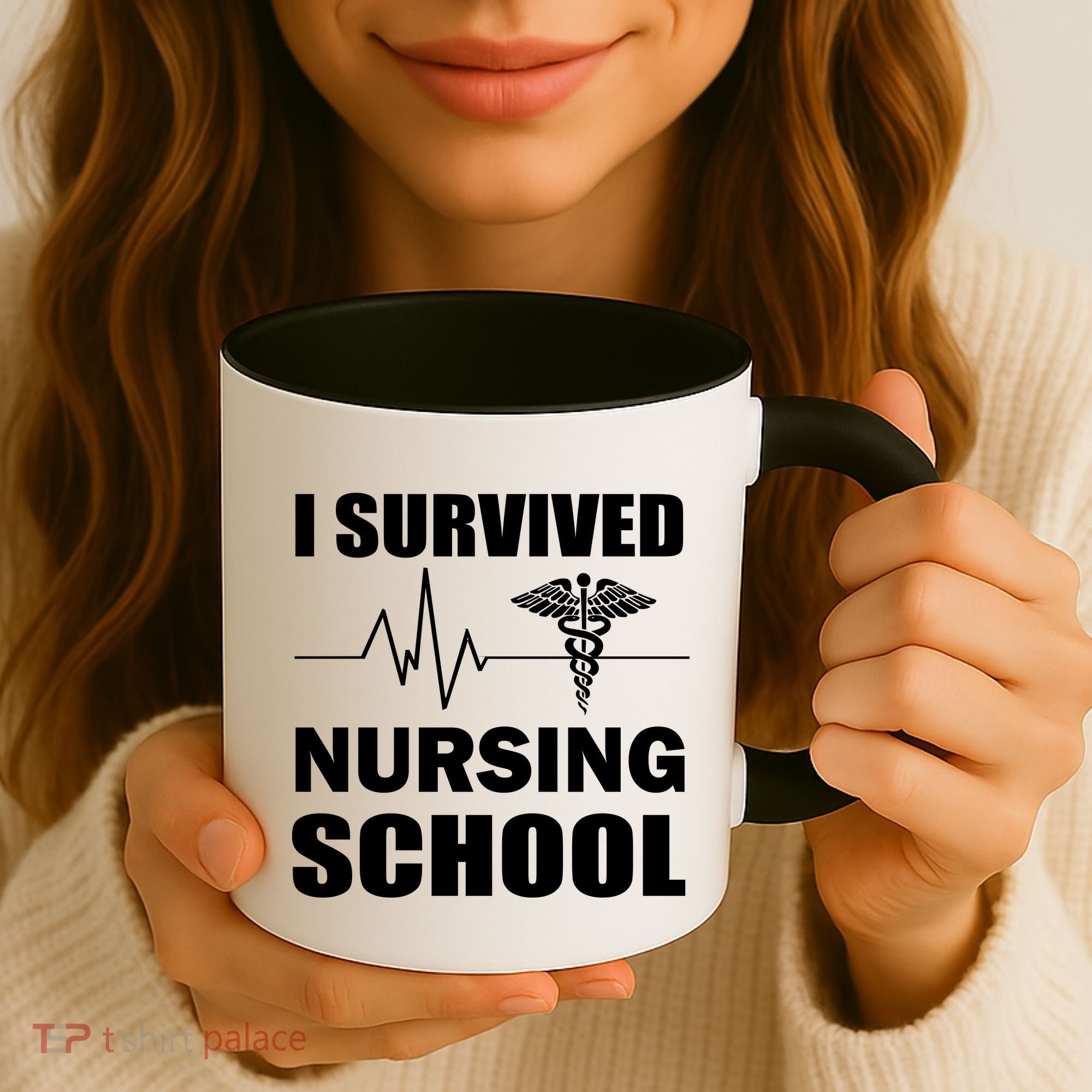 I Survived Nursing School Coffee Mug