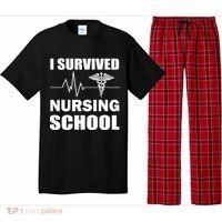 I Survived Nursing School Pajama Set thumb 0