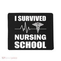 I Survived Nursing School Mousepad thumb 0