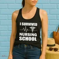 I Survived Nursing School Women's Tank Top thumb 2