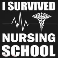 I Survived Nursing School Baby Bodysuit thumb 2