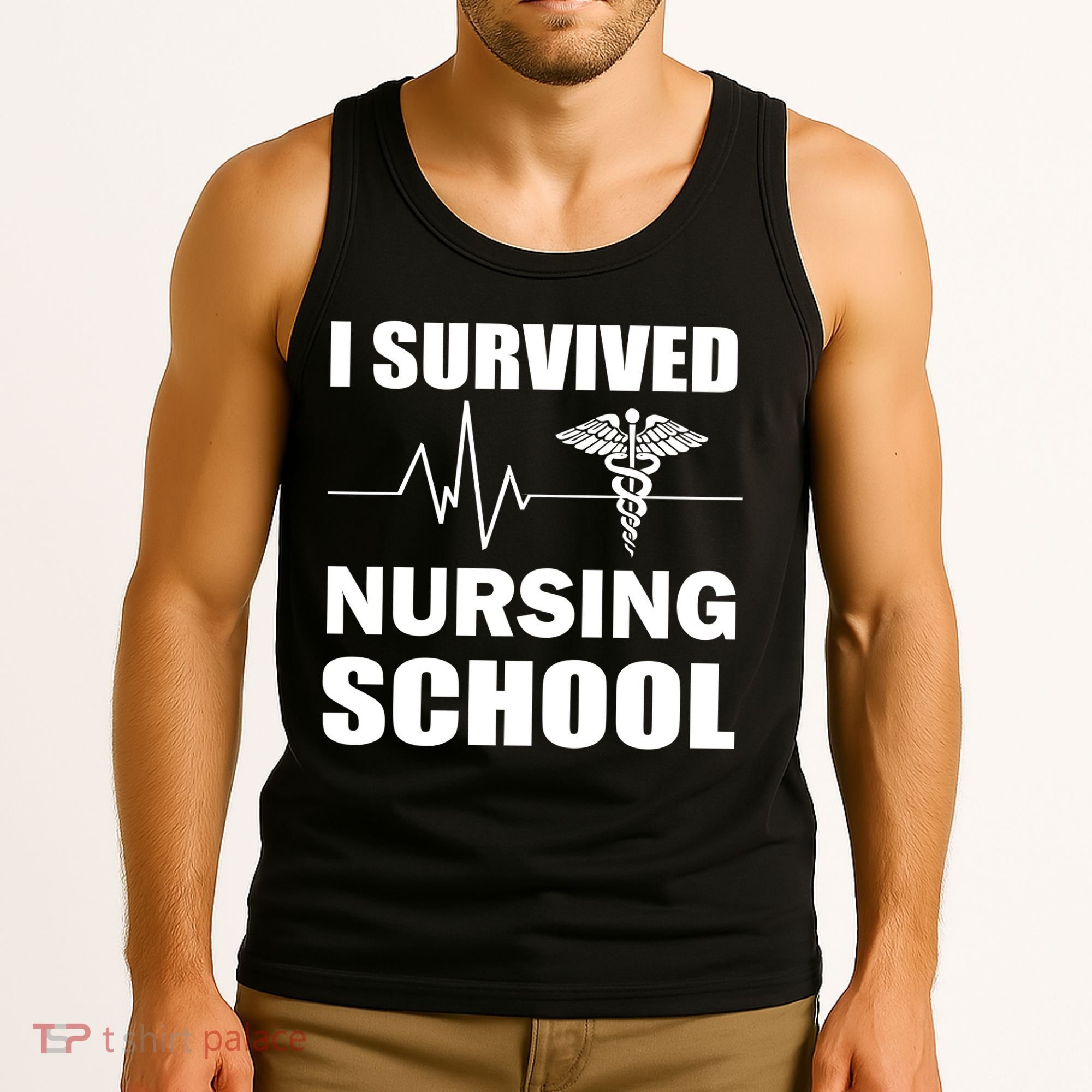 I Survived Nursing School Tank Top