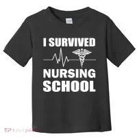 I Survived Nursing School Toddler T-Shirt thumb 0