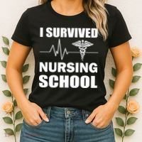 I Survived Nursing School Women's T-Shirt thumb 2
