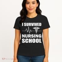 I Survived Nursing School Women's T-Shirt thumb 4