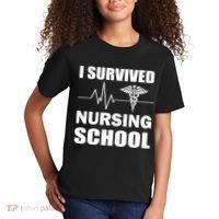 I Survived Nursing School Kids T-Shirt thumb 2