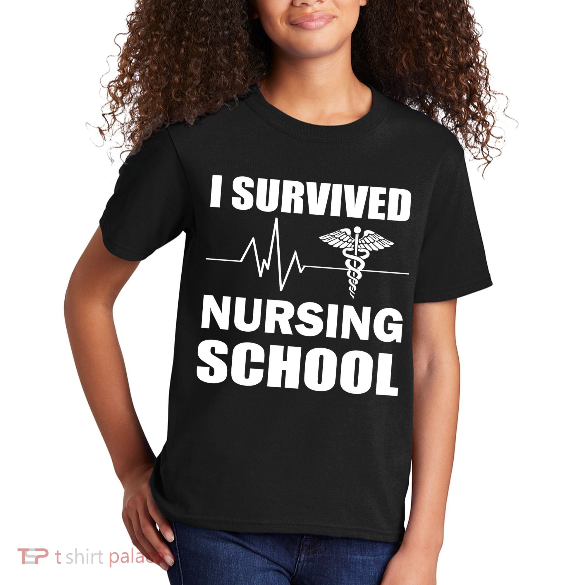 I Survived Nursing School Kids T-Shirt