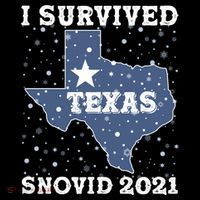 I Survived Snovid 2021Texas Snowstorm Women's Hoodie thumb 2