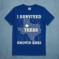 I Survived Snovid 2021Texas Snowstorm T-Shirt thumb 5