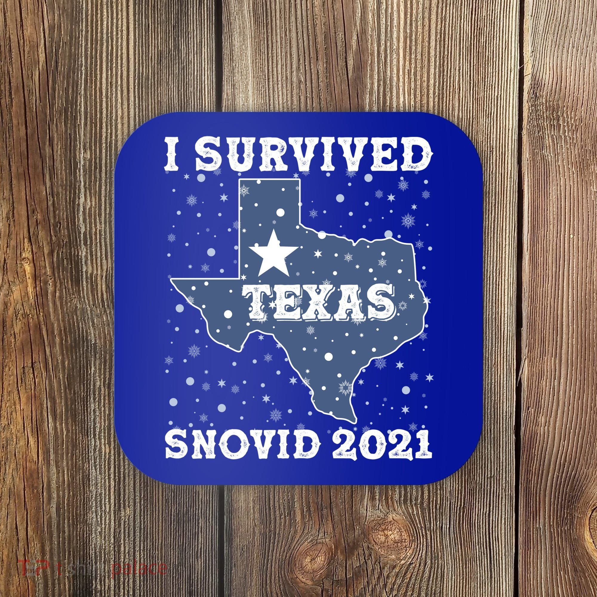 I Survived Snovid 2021Texas Snowstorm Coaster