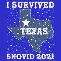I Survived Snovid 2021Texas Snowstorm Kids Sweatshirt thumb 2