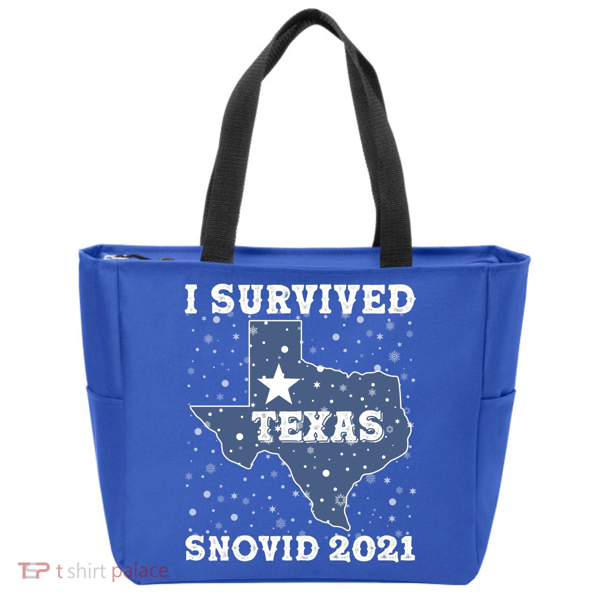 I Survived Snovid 2021Texas Snowstorm Tote Bag