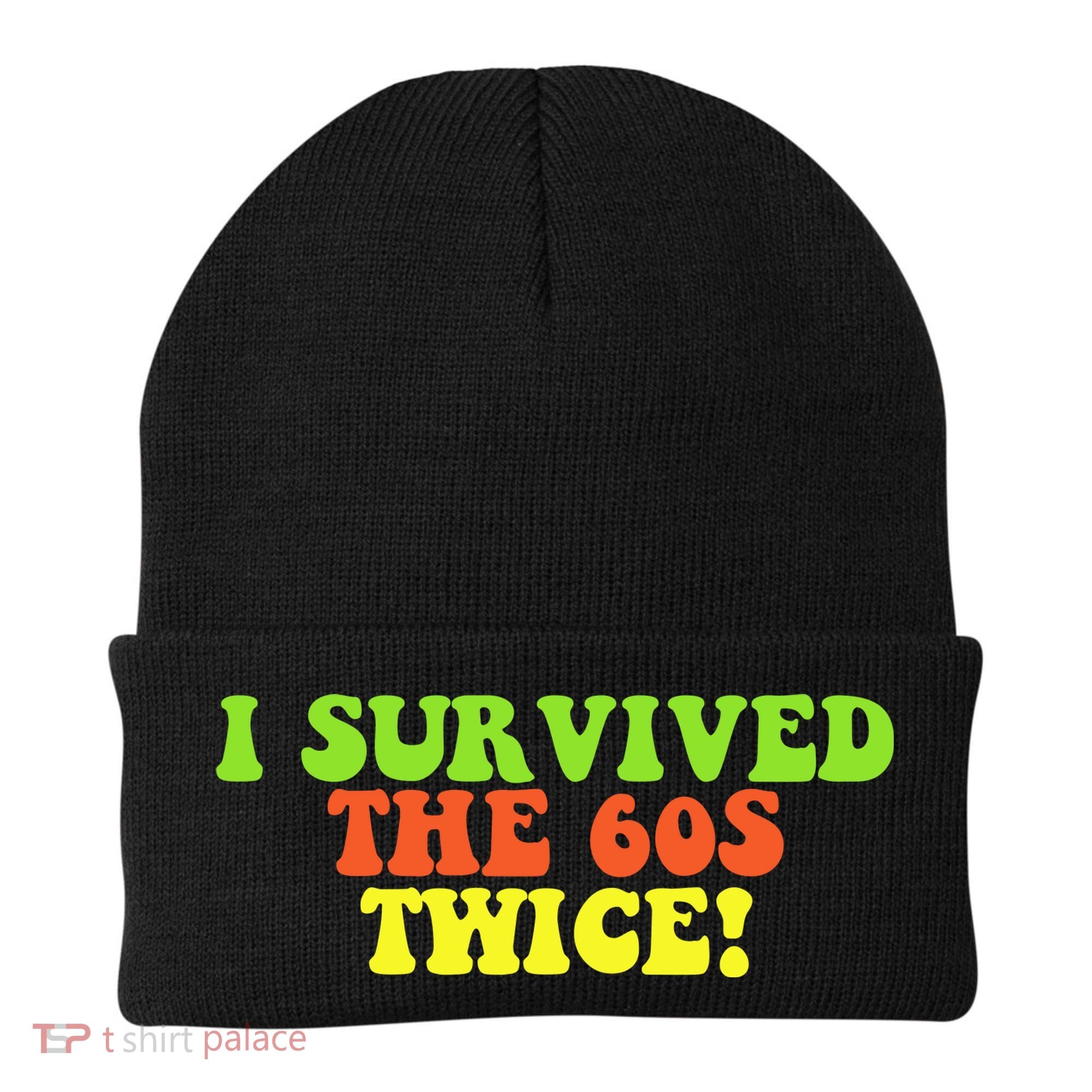 I Survived The 60s Twice Beanie