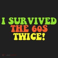 I Survived The 60s Twice Golf Towel thumb 3