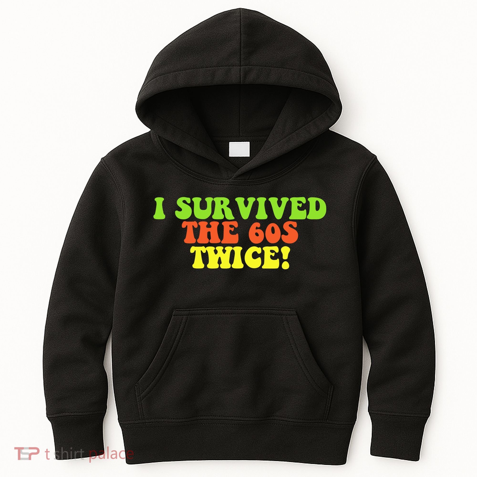 I Survived The 60s Twice Kids Hoodie