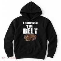 I Survived The Belt Hoodie thumb 0