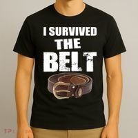 I Survived The Belt T-Shirt thumb 3