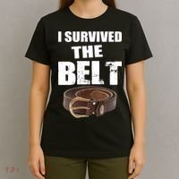 I Survived The Belt T-Shirt thumb 4