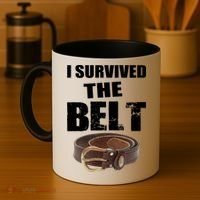 I Survived The Belt Coffee Mug thumb 4