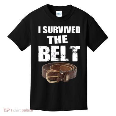 I Survived The Belt Kids T-Shirt