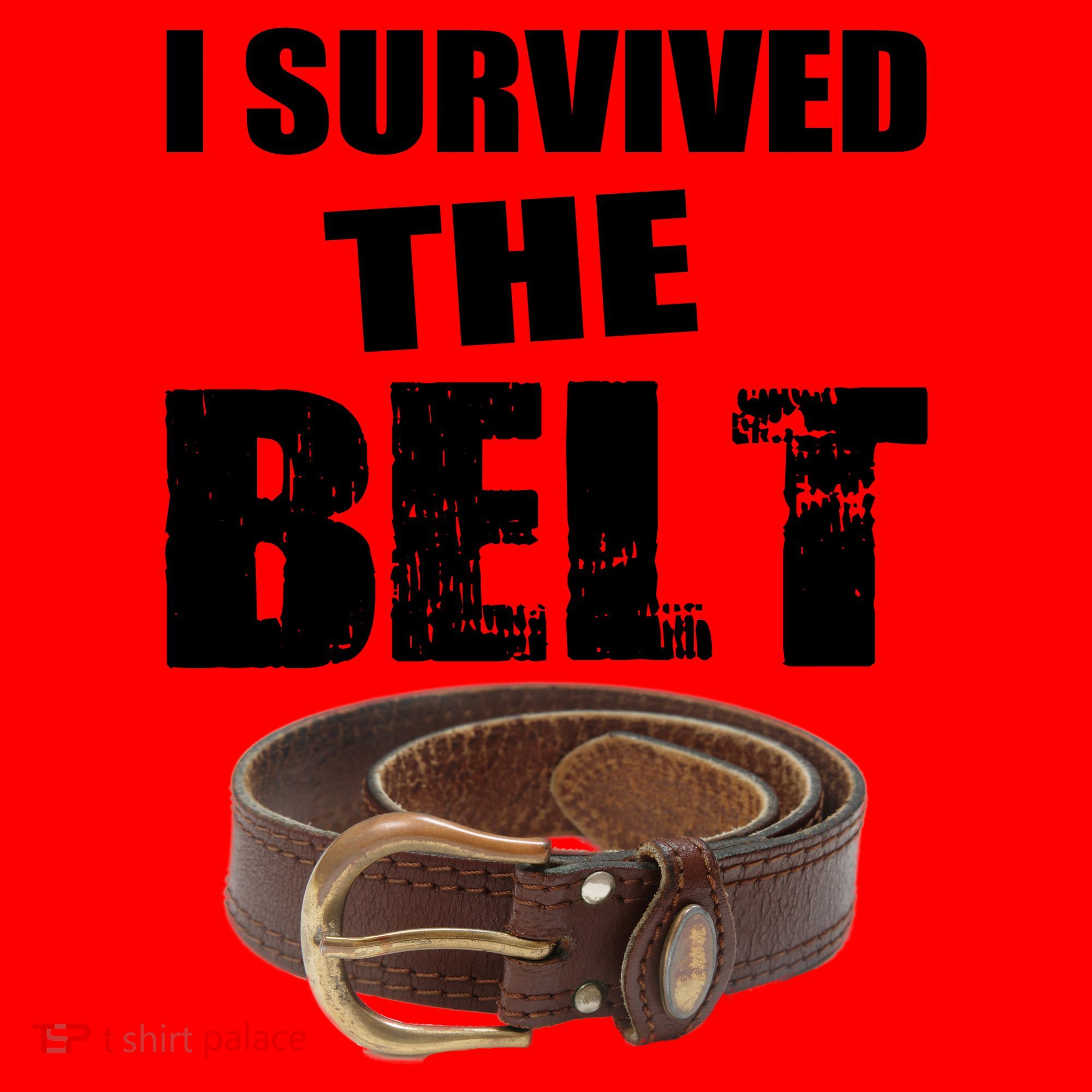 I Survived The Belt Santa Hat