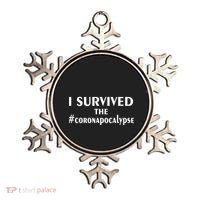 I Survived The Coronapocalypse Ornament thumb 0
