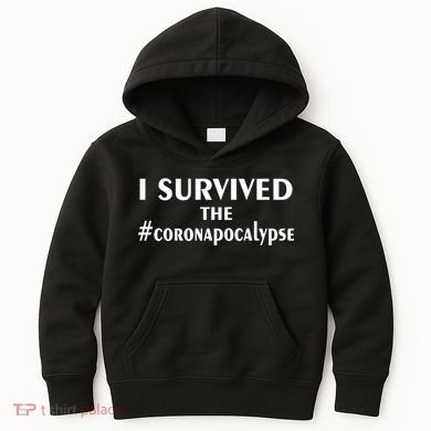 I Survived The Coronapocalypse Kids Hoodie