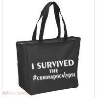 I Survived The Coronapocalypse Bag thumb 2