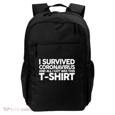 I Survived the Coronavirus and All I Got Was This Backpack