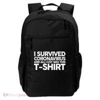 I Survived the Coronavirus and All I Got Was This Backpack thumb 0