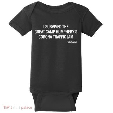 I Survived The Great Traffic Jam Baby Bodysuit
