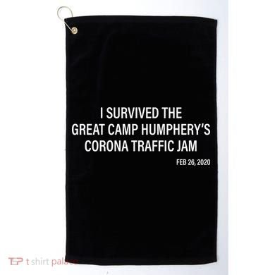 I Survived The Great Traffic Jam Golf Towel