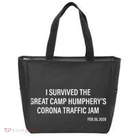 I Survived The Great Traffic Jam Tote Bag thumb 0