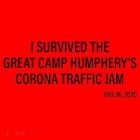 I Survived The Great Traffic Jam Santa Hat thumb 1