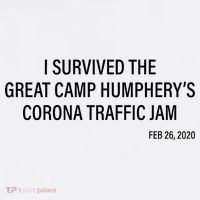 I Survived The Great Traffic Jam Garment-Dyed Sweatshirt thumb 2