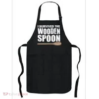 I Survived The Wooden Spoon Apron thumb 0