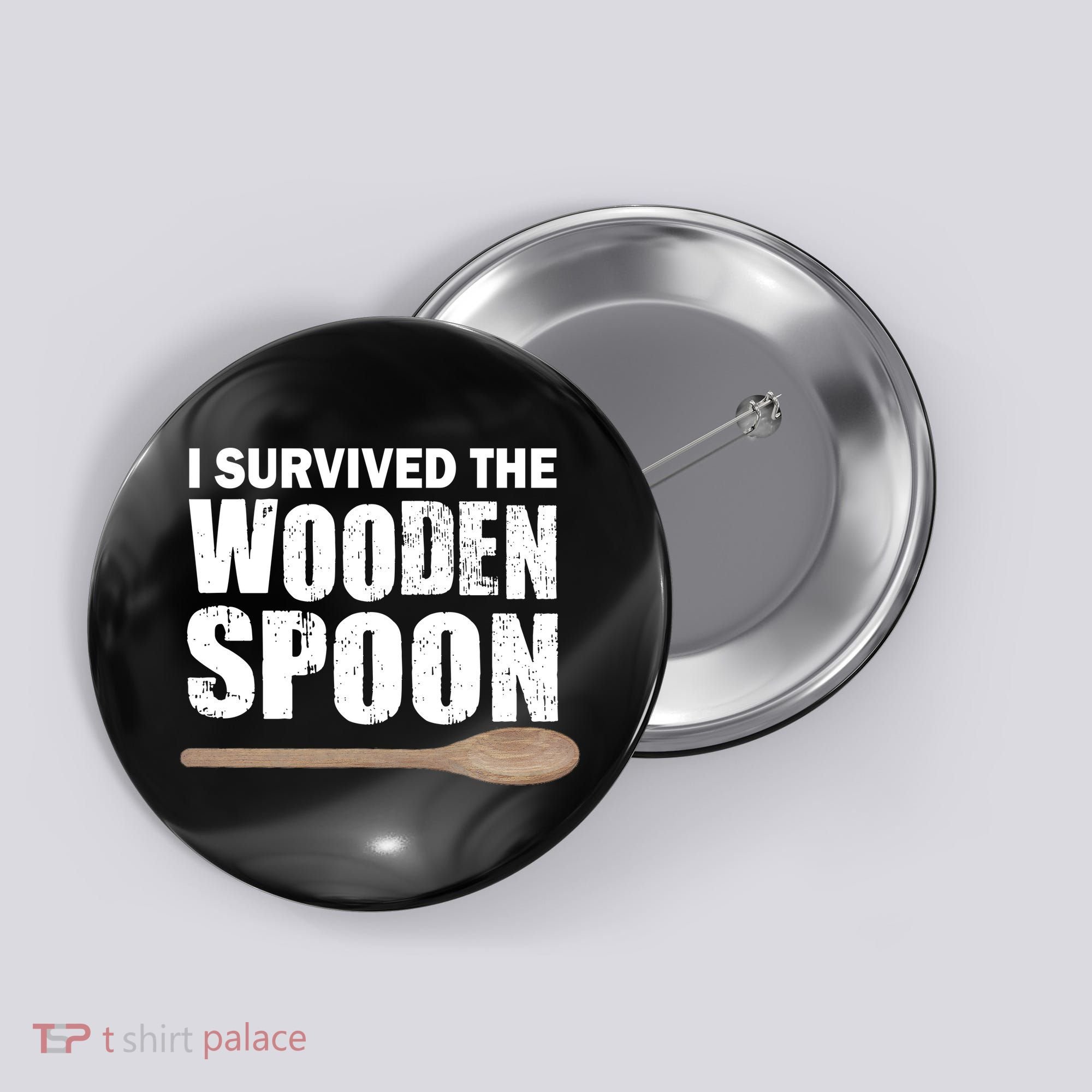 I Survived The Wooden Spoon Button