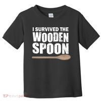 I Survived The Wooden Spoon Toddler T-Shirt thumb 0