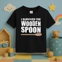 I Survived The Wooden Spoon Toddler T-Shirt thumb 3