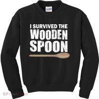 I Survived The Wooden Spoon Kids Sweatshirt thumb 0