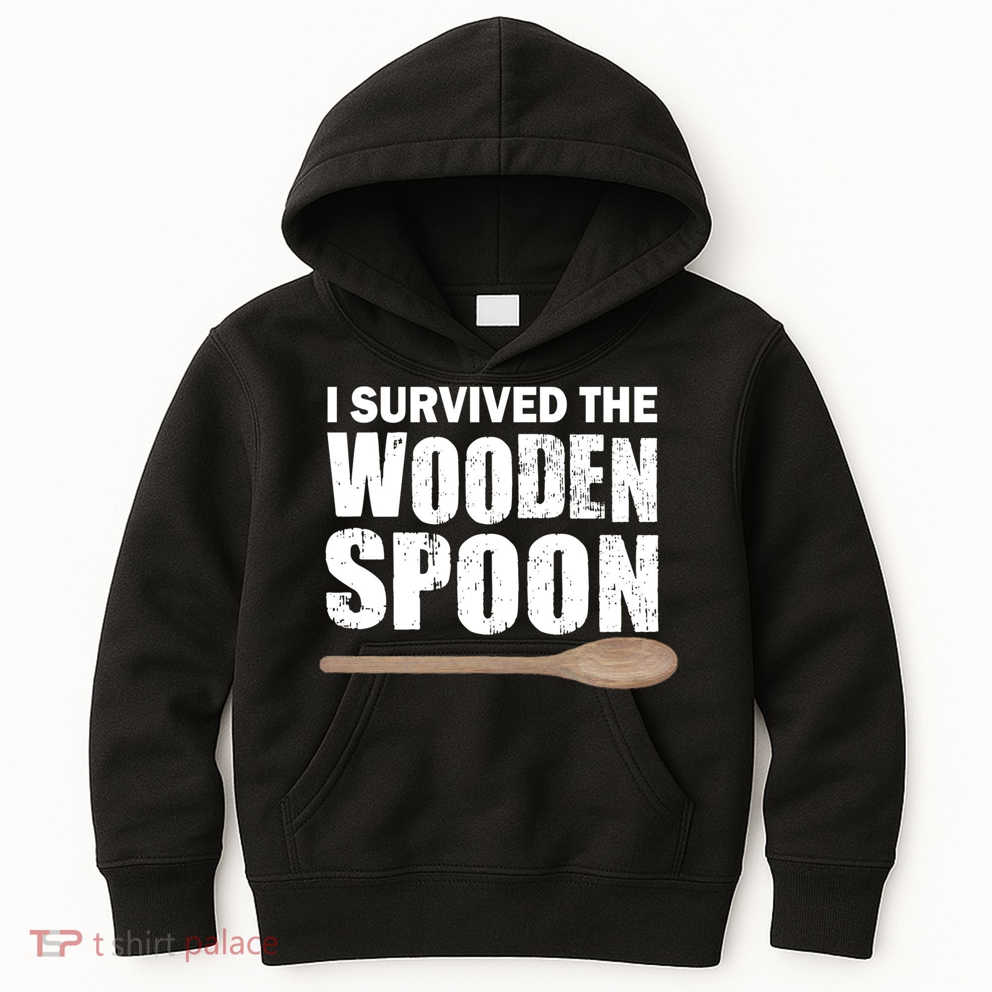 I Survived The Wooden Spoon Kids Hoodie