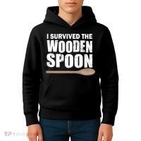 I Survived The Wooden Spoon Kids Hoodie thumb 4